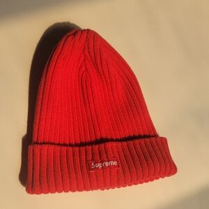 Supreme Scarlet Knit Hat
